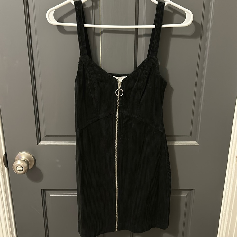 Topshop black mini dress